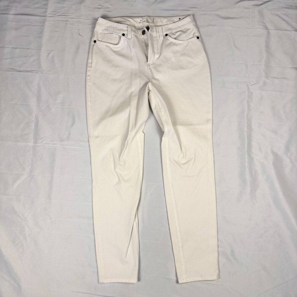 Nike Dri Fit White Denim Pants